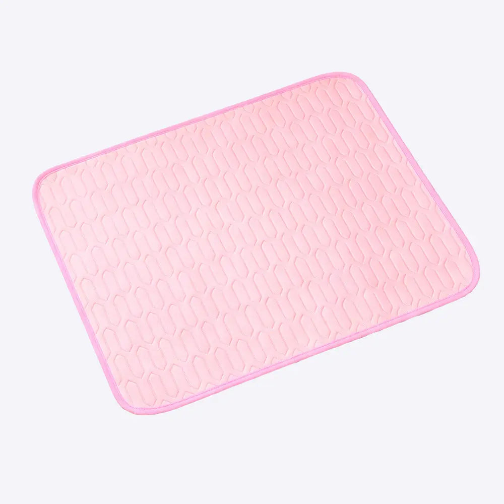 chilling silk mat for pets - keep them from overheating PupChill