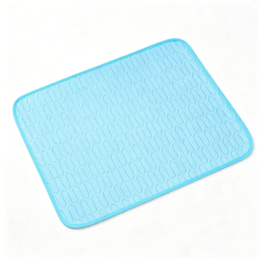 chilling silk mat for pets - keep them from overheating PupChill