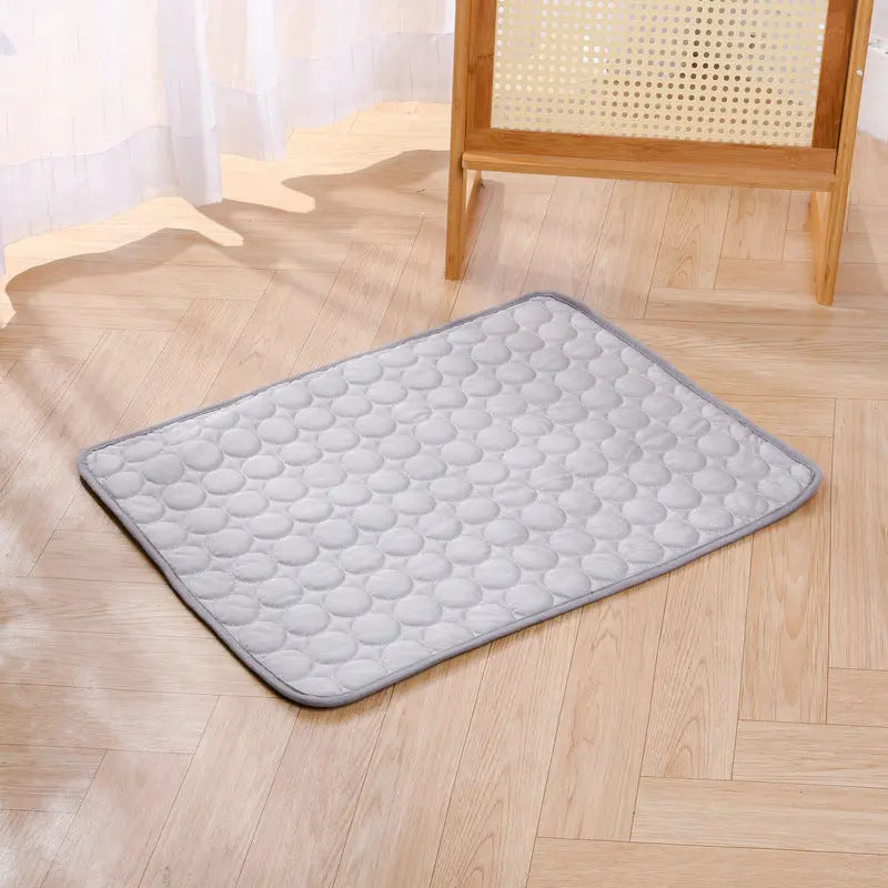 chilling silk mat for pets - keep them from overheating PupChill