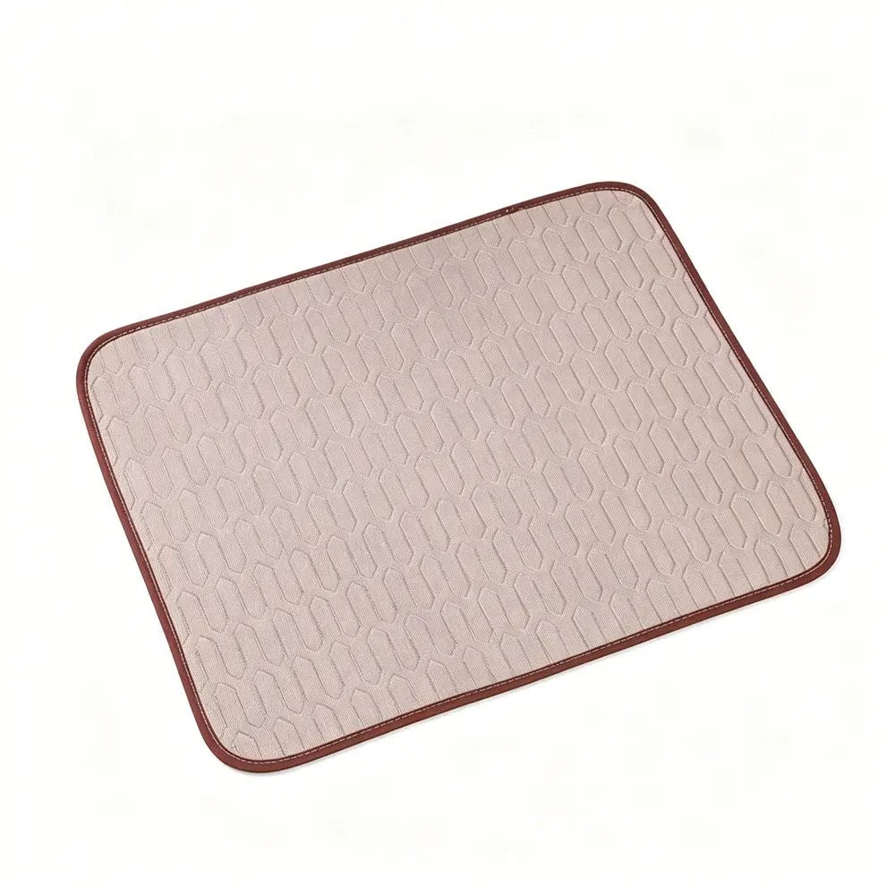 chilling silk mat for pets - keep them from overheating PupChill